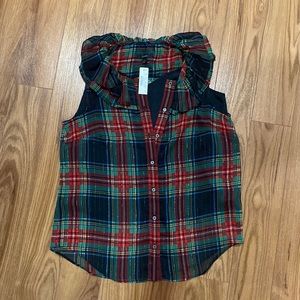 J. Crew tartan button down - brand new with tag